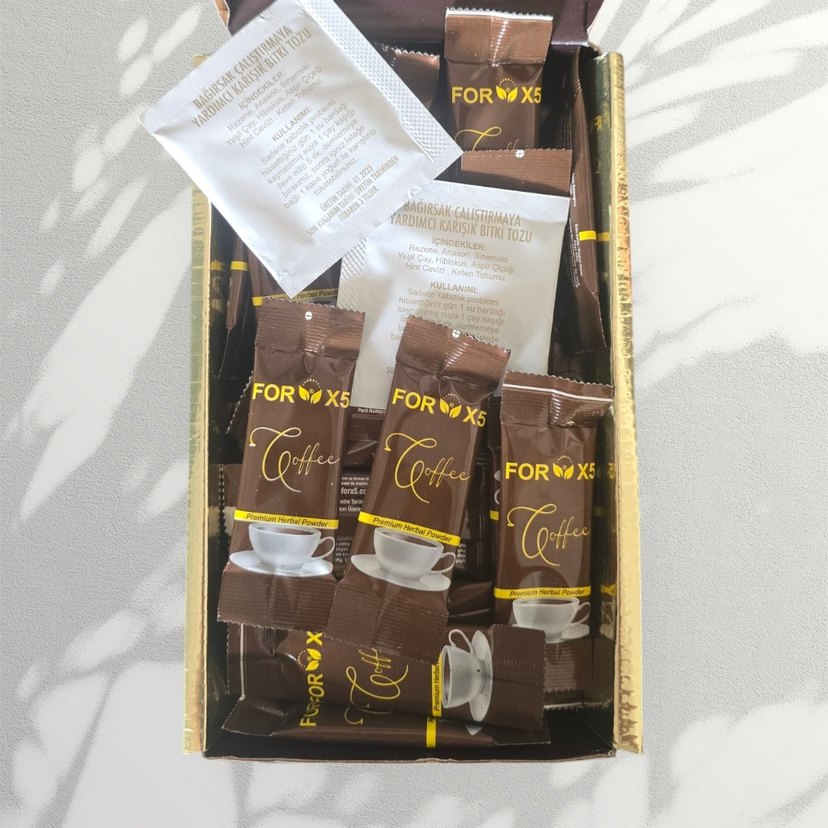 For X5 Premium Zayıflamaya Yardımcı Bitkisel Kahve Tozu Diyeti - Görsel 3