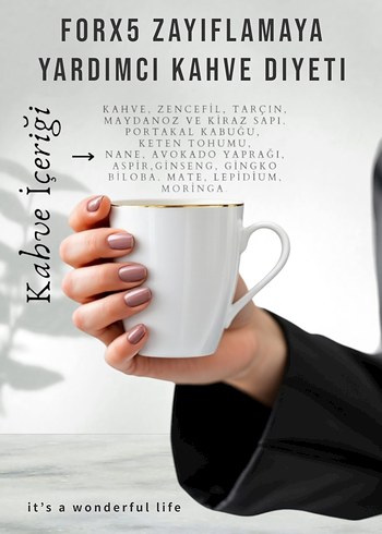 Zayıflamaya Yardımcı Forx5 Kahve Diyeti - Görsel 5