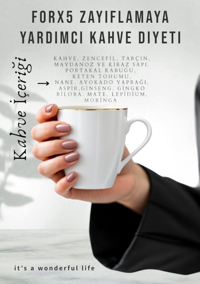 Zayıflamaya Yardımcı Forx5 Kahve Diyeti - Görsel 5