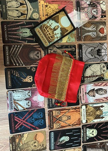 Baykuş Temalı Tarot Destesi - Görsel 5