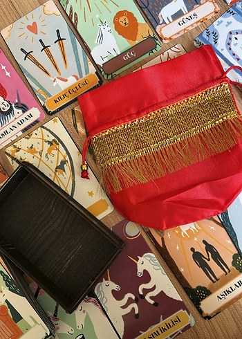 Unicorn Temalı Tarot Kart Destesi - Görsel 8