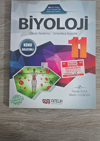 Biyoloji Konu Anlatımlı Sınav Hazırlık Kitabı