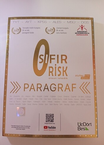 ÜçDörtBeş Paragraf Kitabı