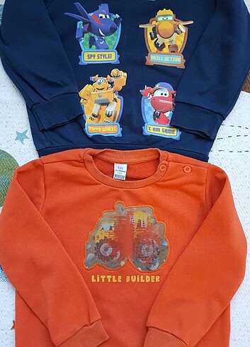 4 Yaş Beden çeşitli Renk LC Waikiki Erkek Çocuk Sweatshirt
