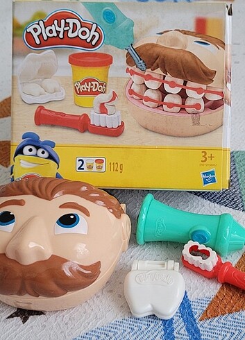 Play Doh Dişçi Seti Mini Boy - Görsel 5