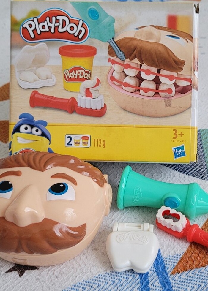 Play Doh Dişçi Seti Mini Boy - Görsel 5
