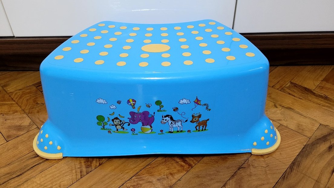 Kaymaz Taban Çocuk Banyo Basamağı - Görsel 3