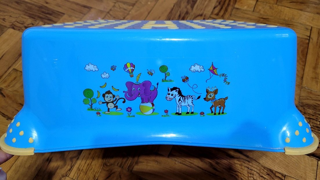 Kaymaz Taban Çocuk Banyo Basamağı - Görsel 5