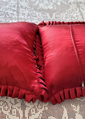 Dantel Saten Kumaşlı Yatak Örtüsü - Görsel 6