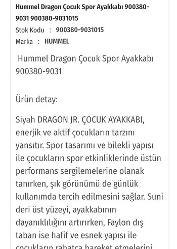 Hummel Erkek Çocuk Spor Ayakkabı - Görsel 11