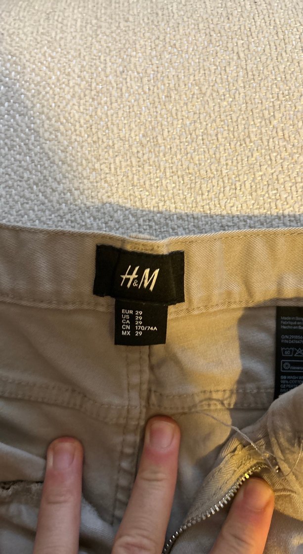 Erkek Bej Denim Kemerli Midi Şort - Görsel 4