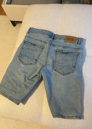 Erkek Denim Şort pull& bear - Görsel 4