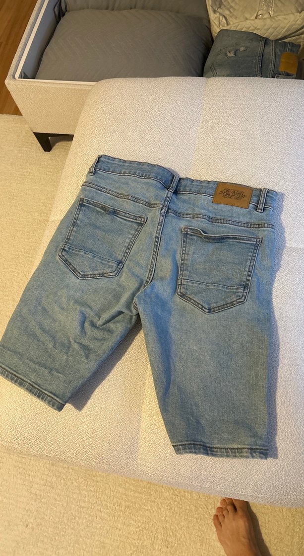 Erkek Denim Şort pull& bear - Görsel 4