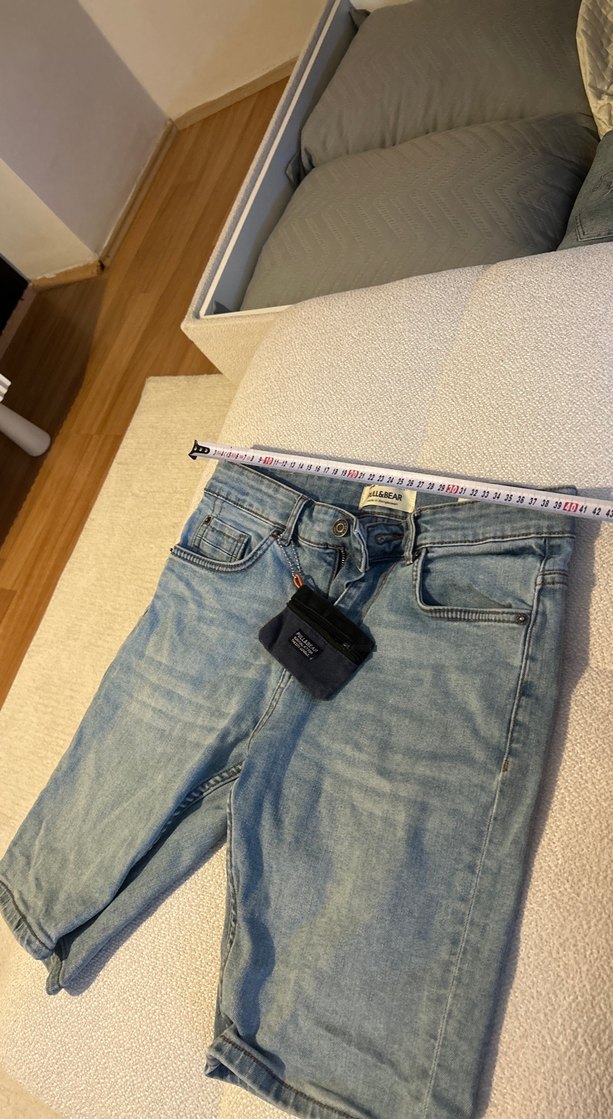 Erkek Denim Şort pull& bear - Görsel 2