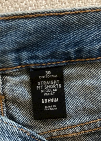 Midi Denim Şort H&M - Görsel 4
