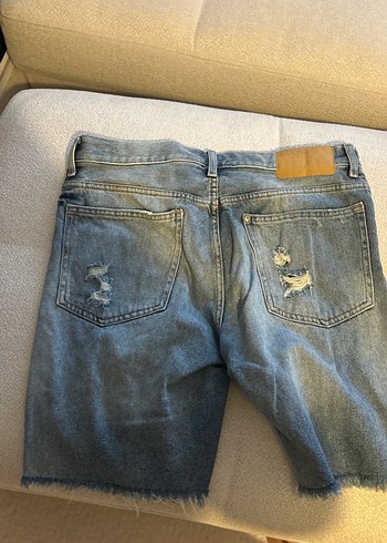 Midi Denim Şort H&M - Görsel 3