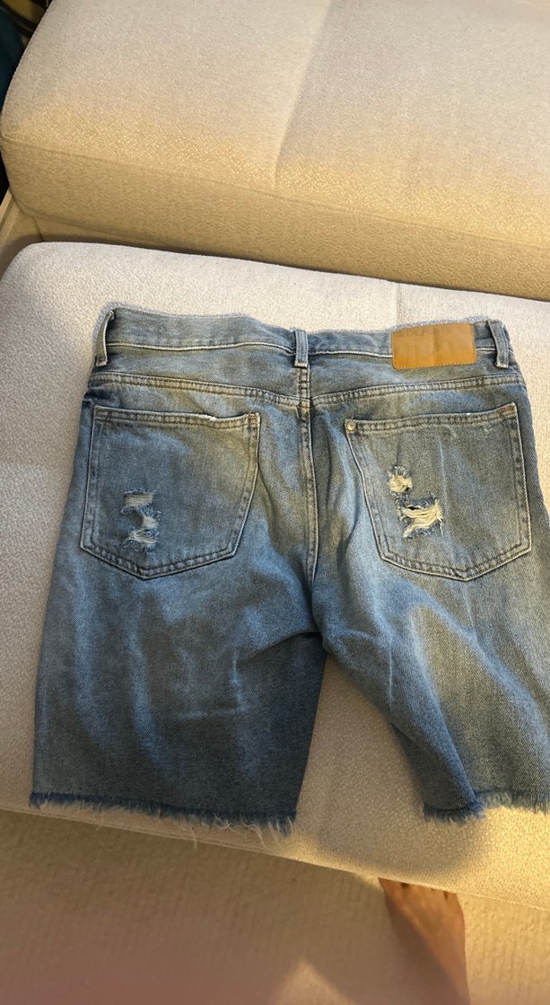 Midi Denim Şort H&M - Görsel 3