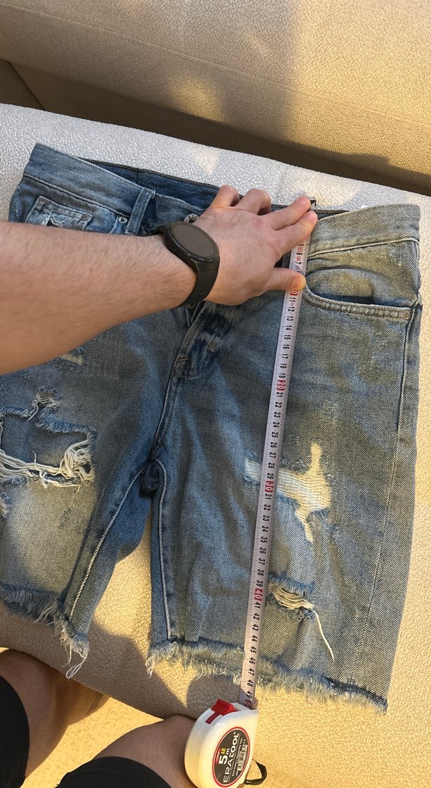 Midi Denim Şort H&M - Görsel 2