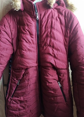 Diğer Öz narinler tekstil kırmızı mont
