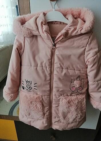 4 Yaş Beden ten rengi Renk Kız çocuk mont 4 5 yaş