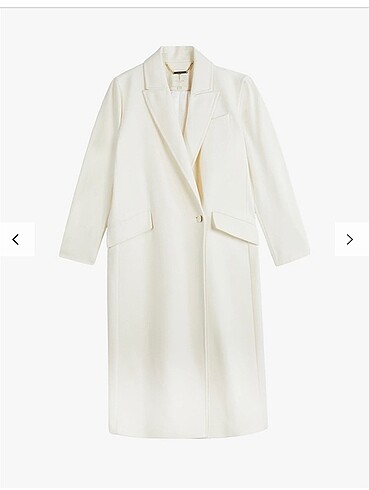 l Beden TED BAKER BEYAZ MANTO