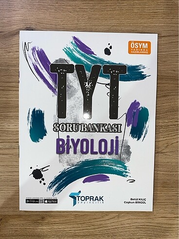 TOPRAK YAYINLARI TYT BİYOLOJİ SORU BANKASI