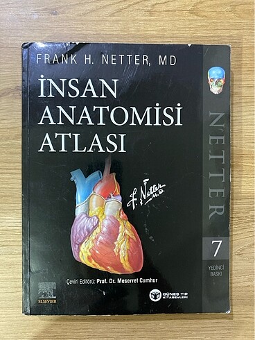 NETTER İNSAN ANATOMİSİ ATLASI 7. Baskı
