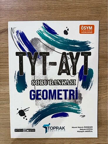 TOPRAK YAYINLARI TYT-AYT GEOMETRİ SORU BANKASI