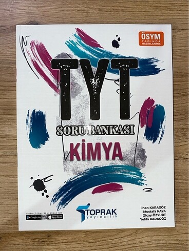 TOPRAK YAYINLARI TYT KİMYA SORU BANKASI