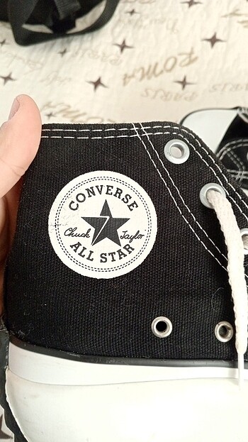 37 Beden siyah Renk Converse all star