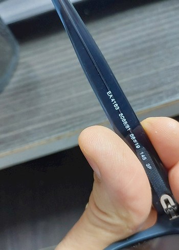 Beden siyah Renk Siyah orjinal emporio armani Kadın Güneş Gözlüğü