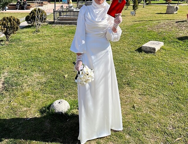 Henna Gelinlik Tesettür nikah elbisesi