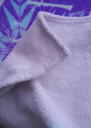 Mor Baskılı Çocuk Battaniyesi - Görsel 7