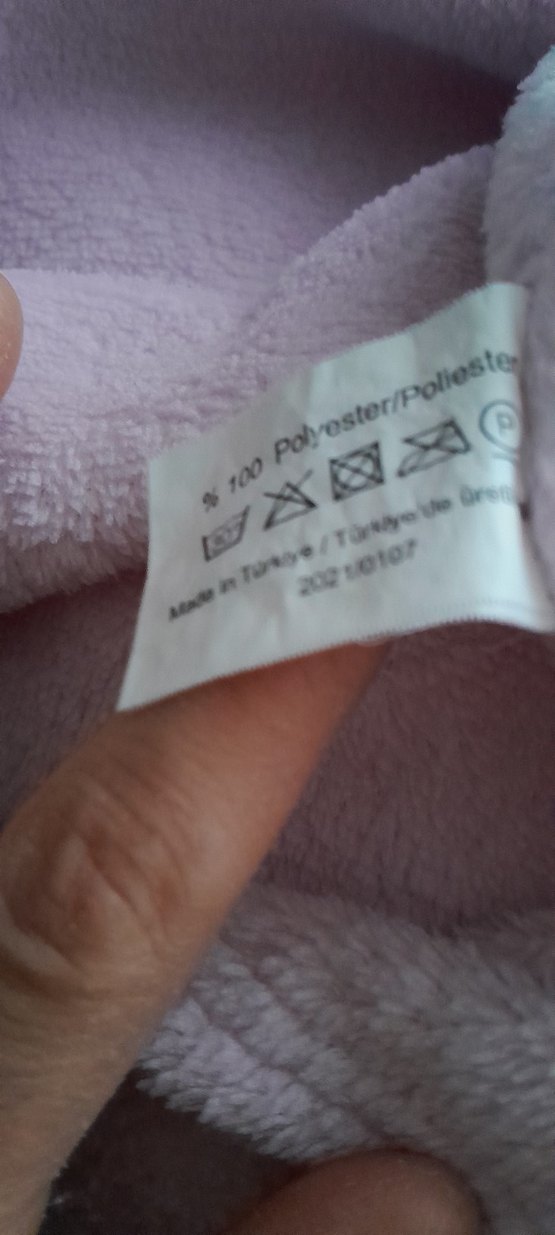 Mor Baskılı Çocuk Battaniyesi - Görsel 3