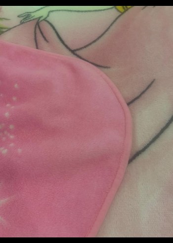 Pembe Baskılı Çocuk Battaniyesi 6 ay kullanılmış görseldeki gibi - Görsel 3