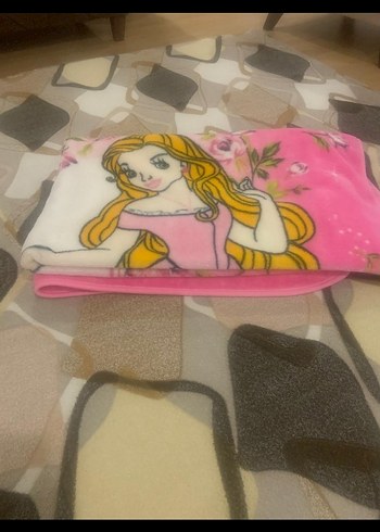 Pembe Baskılı Çocuk Battaniyesi 6 ay kullanılmış görseldeki gibi - Görsel 4