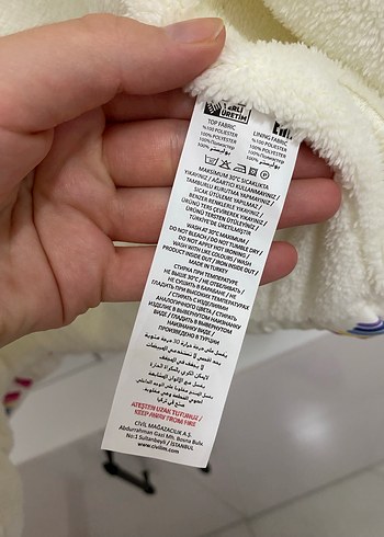 Kız Çocuk Çok Renkli Desenli Fermuarlı Yelek - Görsel 4