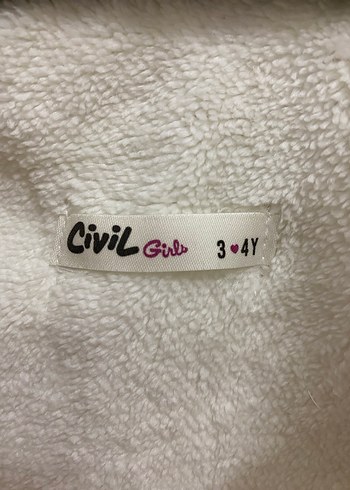 Kız Çocuk Çok Renkli Desenli Fermuarlı Yelek - Görsel 5