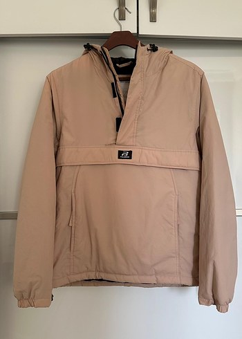Pull and Bear Kadın Pembe Rahat Kesim Mont