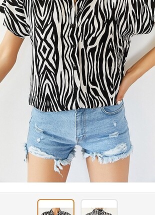 Zebra desen gömlek