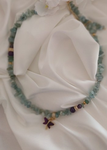 aventurintaşı bohem kolye - Görsel 5