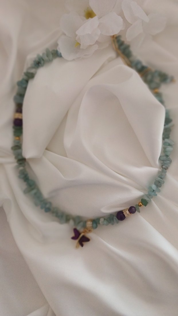 aventurintaşı bohem kolye - Görsel 5