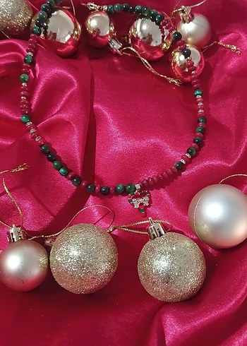 Yeniyıl doğaltaş kolye - Görsel 3