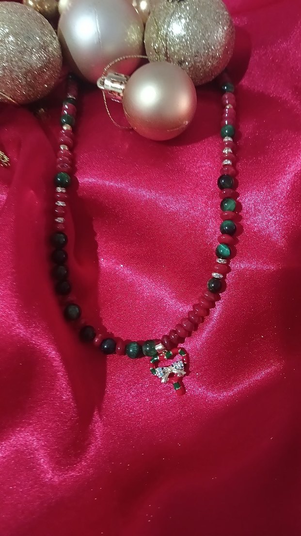 Yeniyıl doğaltaş kolye - Görsel 2