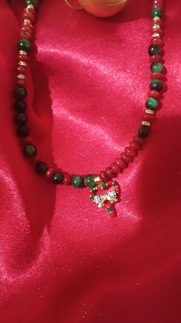 Yeniyıl doğaltaş kolye - Görsel 4