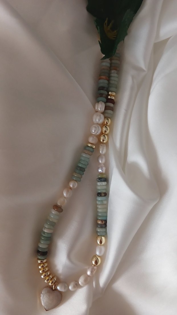 amazonittaşı kolye - Görsel 3