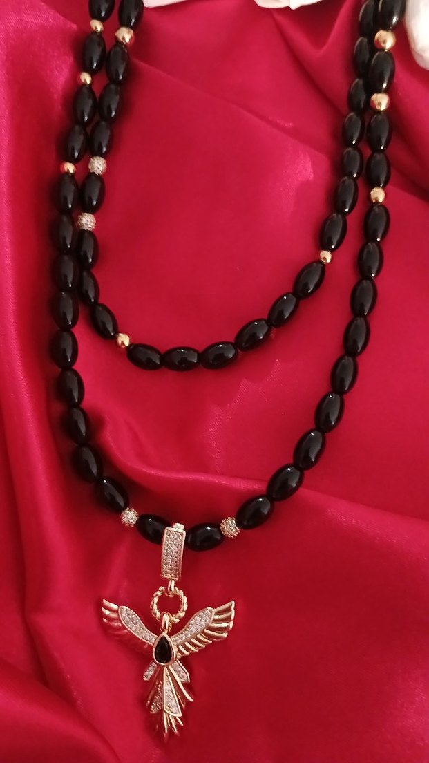 arpa onikstaşı kolye - Görsel 2