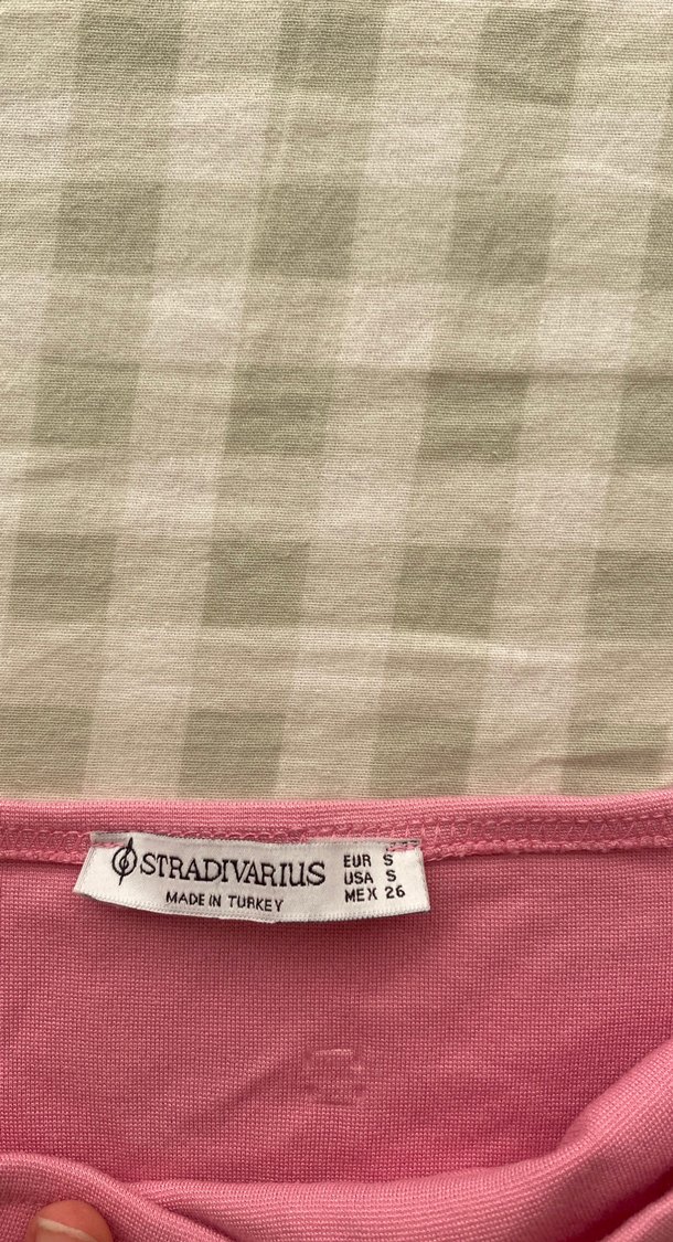 stradivarius straplez üst - Görsel 3