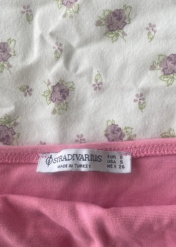 pembe straplez üst - Görsel 2