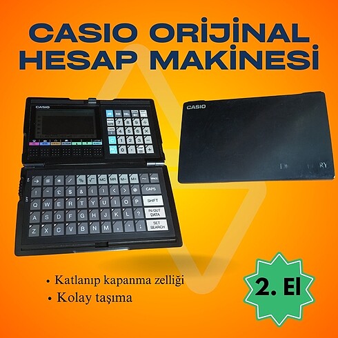 Casio hesap makinesi orijinal